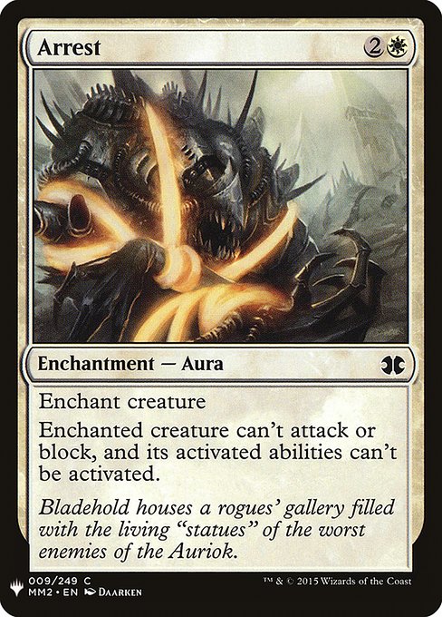 Arrest (MM2-9) [The List]