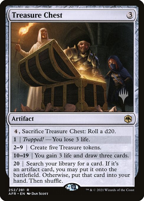 Treasure Chest (252p) [Adventures in the Forgotten Realms Promos]