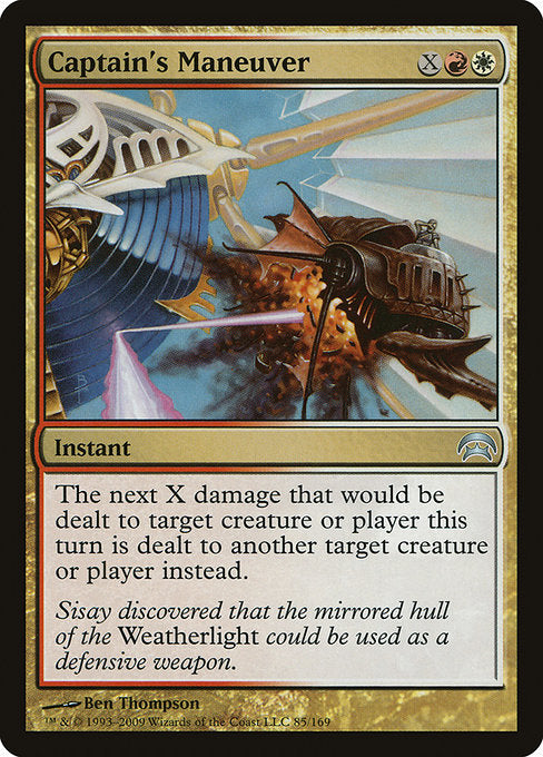 Captain's Maneuver (85) [Planechase]