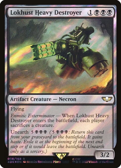 Lokhust Heavy Destroyer (38★) [Warhammer 40,000 Commander]