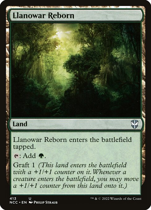 Llanowar Reborn (413) [New Capenna Commander]