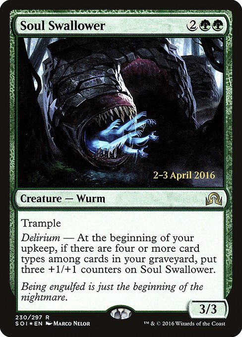 Soul Swallower (230s) [Shadows over Innistrad Promos]