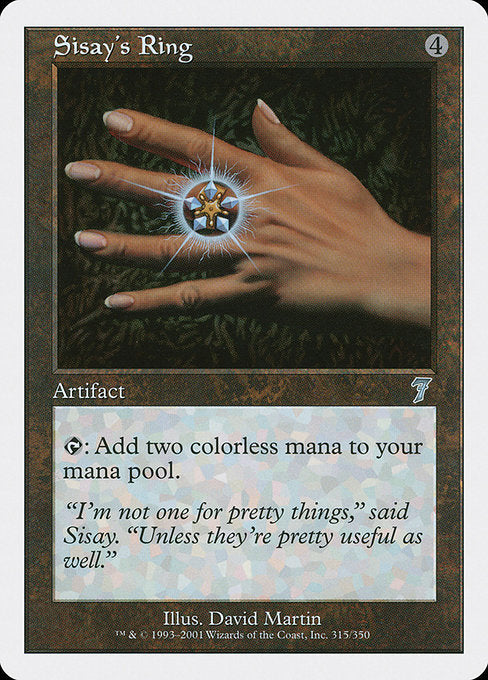 Sisay's Ring (315) [Seventh Edition]