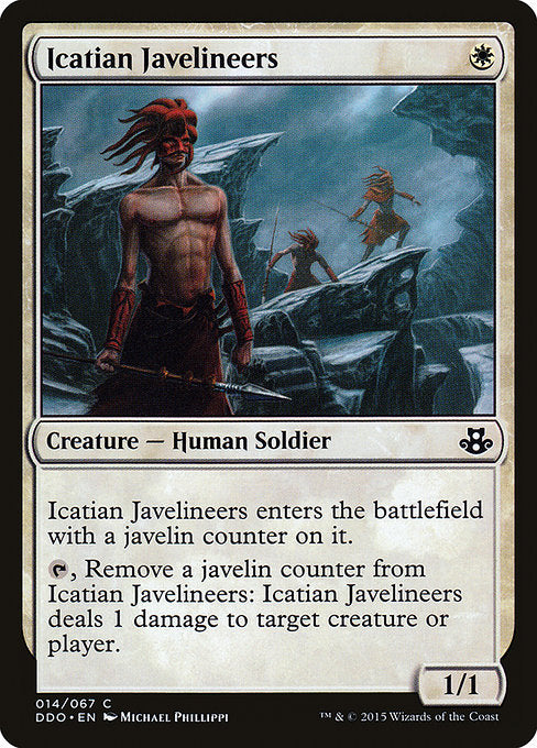 Icatian Javelineers (14) [Duel Decks: Elspeth vs. Kiora]
