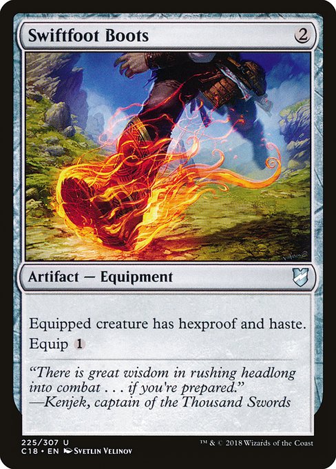 Swiftfoot Boots (225) [Commander 2018]