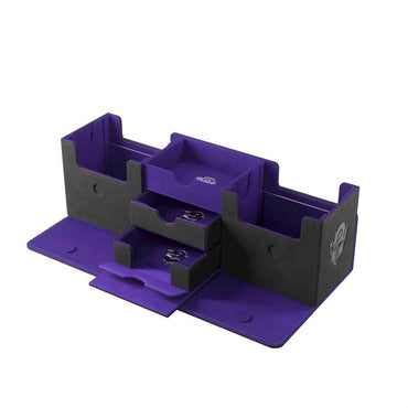 Gamegenic The Academic 266+ XL Black/Purple Deck Box image 0