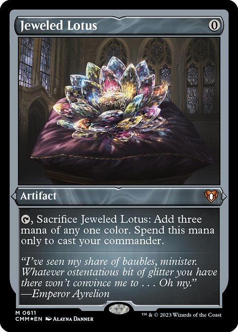 Jeweled Lotus (611) [Commander Masters]