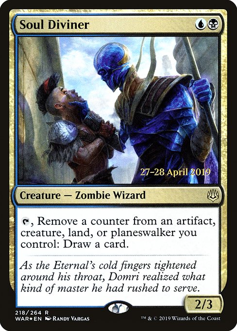 Soul Diviner (218s) [War of the Spark Promos]