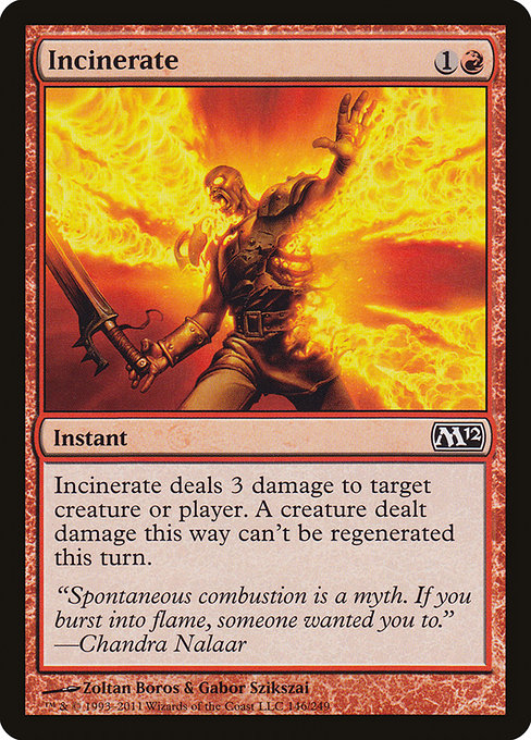 Incinerate (146) [Magic 2012]