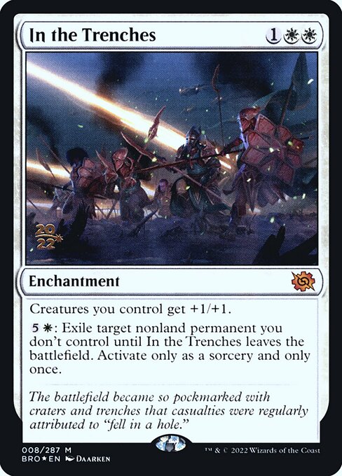 In the Trenches (8s) [The Brothers' War Promos]