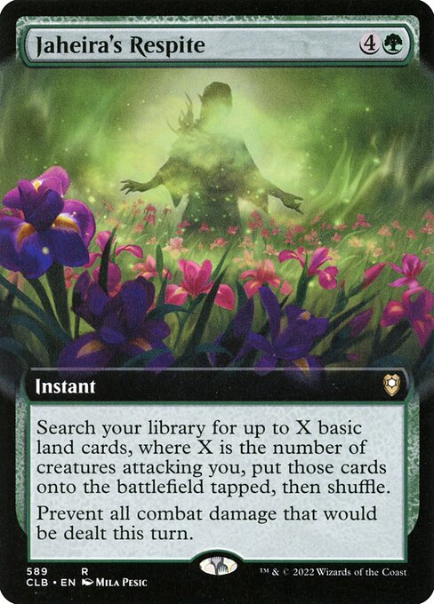 Jaheira's Respite (589) [Commander Legends: Battle for Baldur's Gate] [Extended Art]