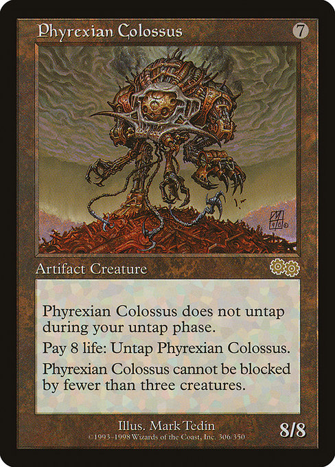 Phyrexian Colossus (305) [Urza's Saga]