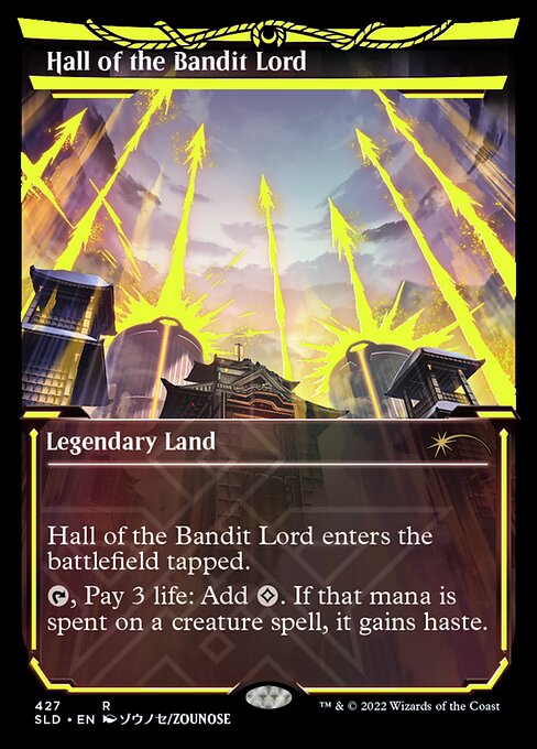 Hall of the Bandit Lord (427) [Secret Lair Drop] [Showcase]