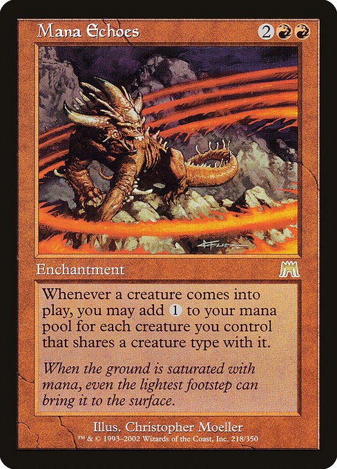 Mana Echoes (218) [Onslaught]