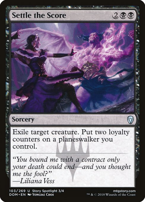 Settle the Score (103) [Dominaria]