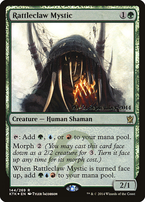 Rattleclaw Mystic (144s) [Khans of Tarkir Promos]
