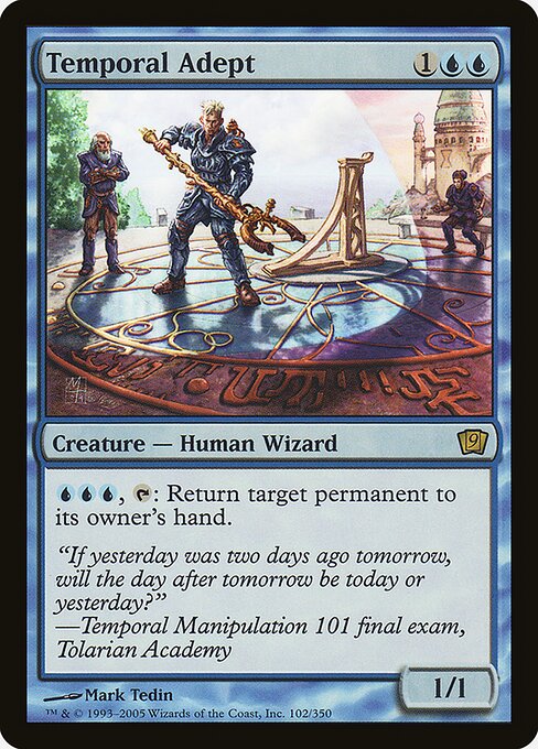Temporal Adept (102★) [Ninth Edition]