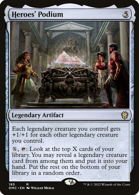 Heroes' Podium (185) [Dominaria United Commander]