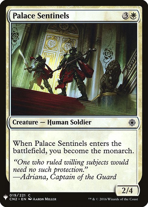 Palace Sentinels (CN2-19) [The List]