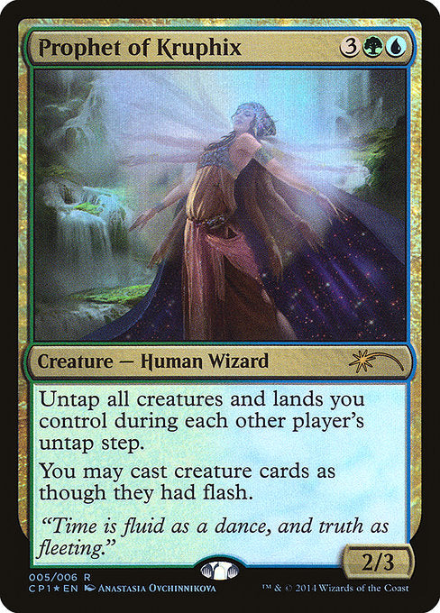 Prophet of Kruphix (5) [Magic 2015 Clash Pack]