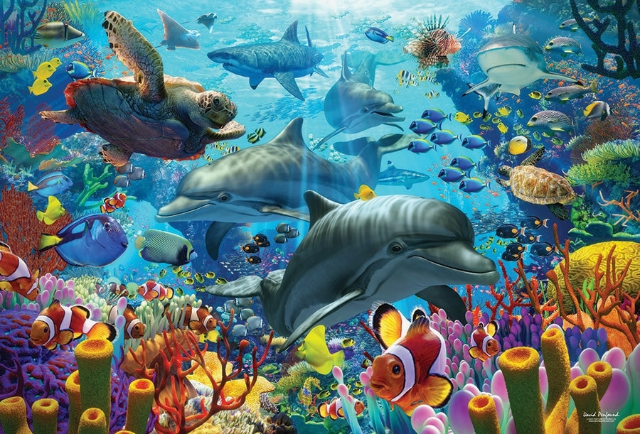 2000PC Coral Sea Cobble Hill Puzzle image 1
