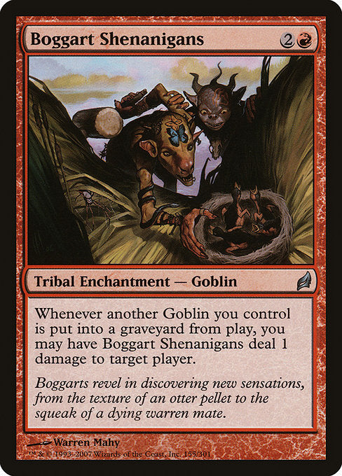 Boggart Shenanigans (155) [Lorwyn]