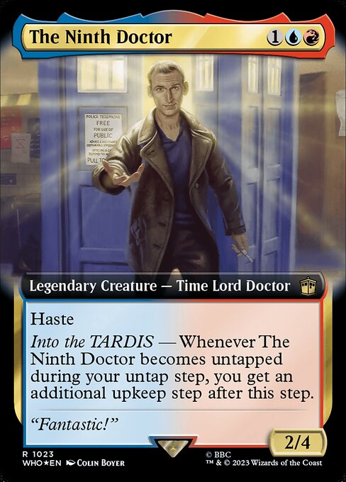 The Ninth Doctor (1023) [Doctor Who] [Extended Art]