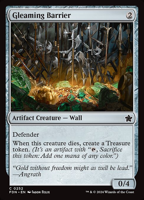 Gleaming Barrier (252) [Foundations]