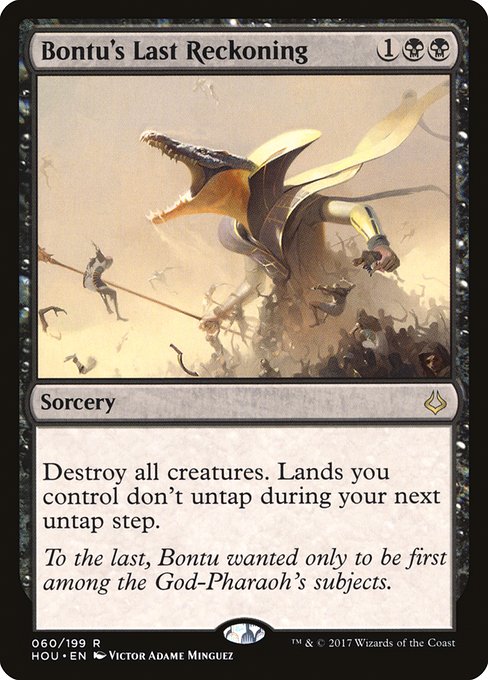 Bontu's Last Reckoning (60) [Hour of Devastation]