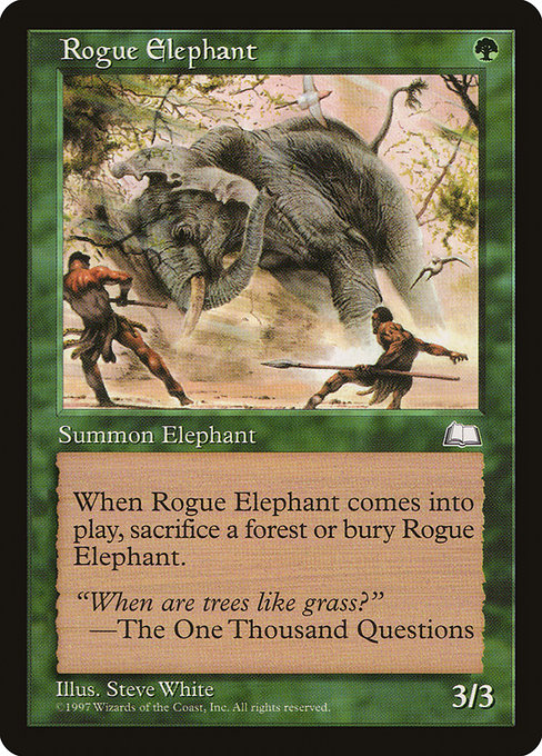 Rogue Elephant (139) [Weatherlight]