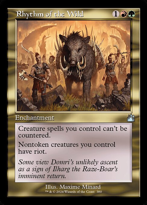 Rhythm of the Wild (380) [Ravnica Remastered]