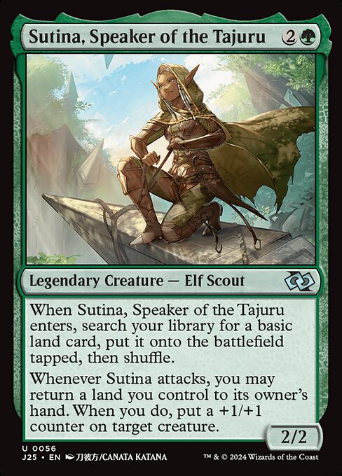 Sutina, Speaker of the Tajuru (56) [Foundations Jumpstart]