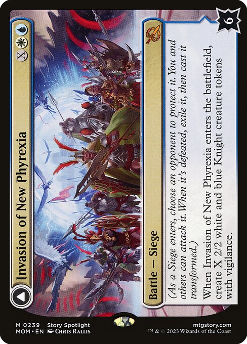 Invasion of New Phyrexia // Teferi Akosa of Zhalfir (239) [March of the Machine]