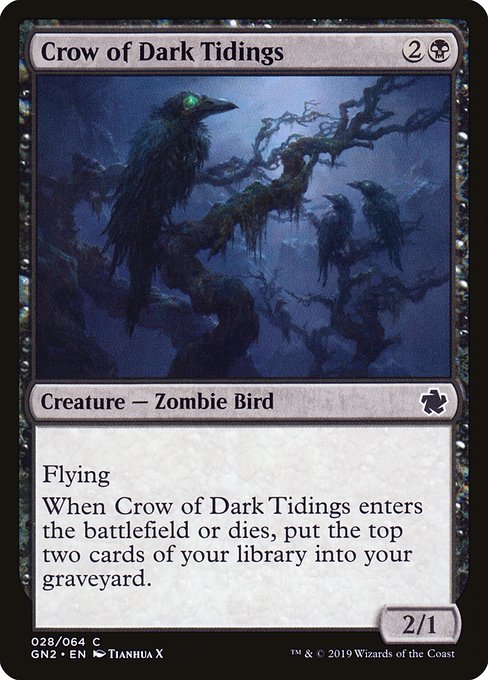 Crow of Dark Tidings (28) [Game Night 2019]