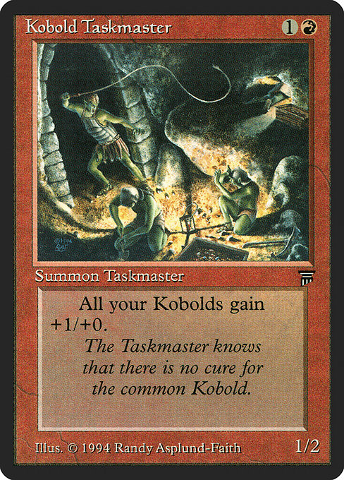 Kobold Taskmaster (156) [Legends]