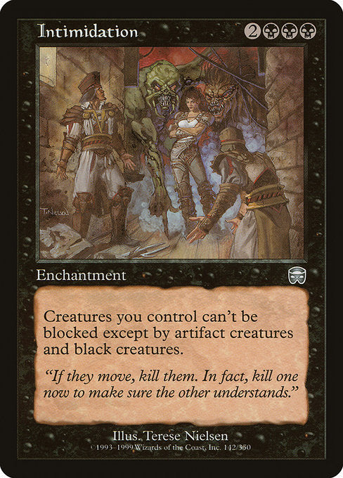 Intimidation (142) [Mercadian Masques]