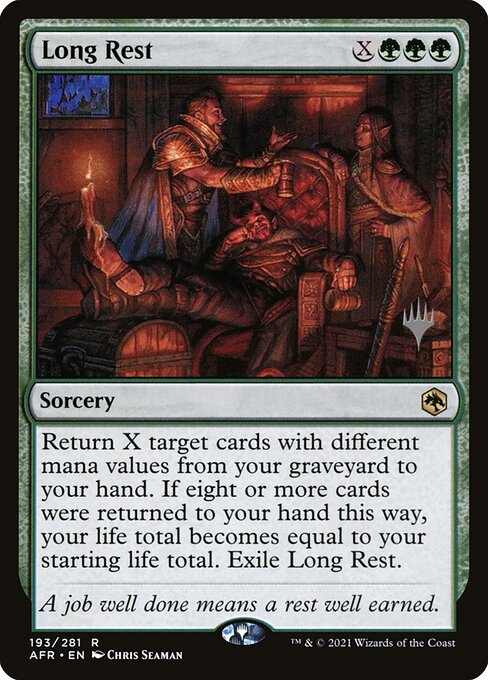 Long Rest (193p) [Adventures in the Forgotten Realms Promos]