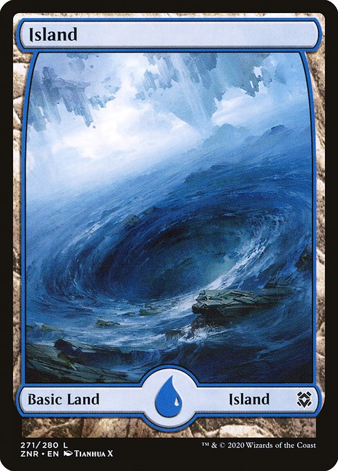 Island (271) [Zendikar Rising] [Full Art]