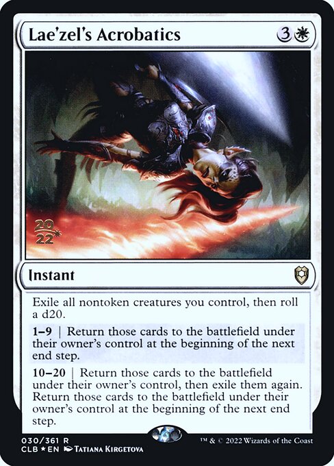 Lae'zel's Acrobatics (30s) [Battle for Baldur's Gate Promos]