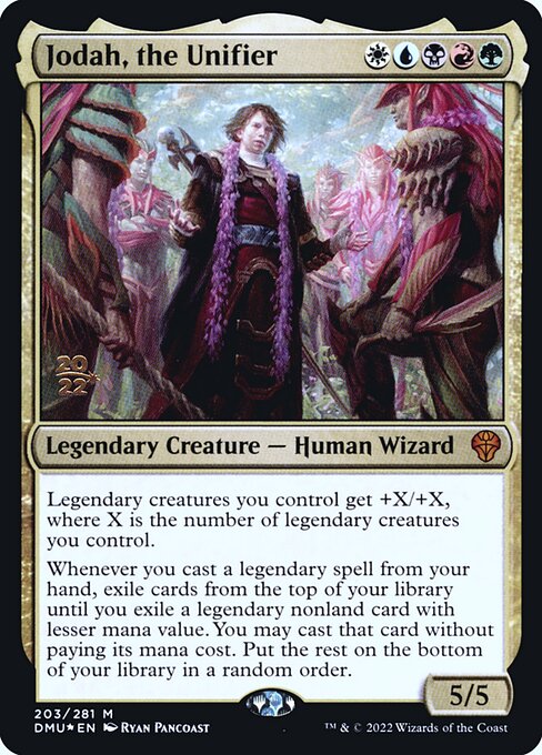 Jodah, the Unifier (203s) [Dominaria United Promos]