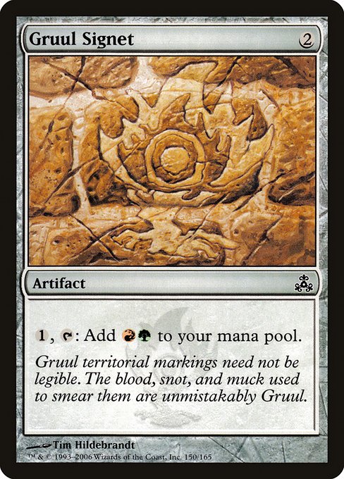 Gruul Signet (150) [Guildpact]