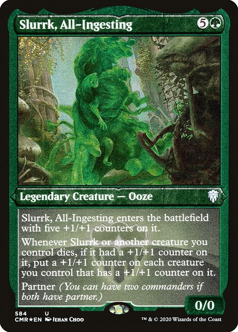 Slurrk, All-Ingesting (584) [Commander Legends] [Etched]
