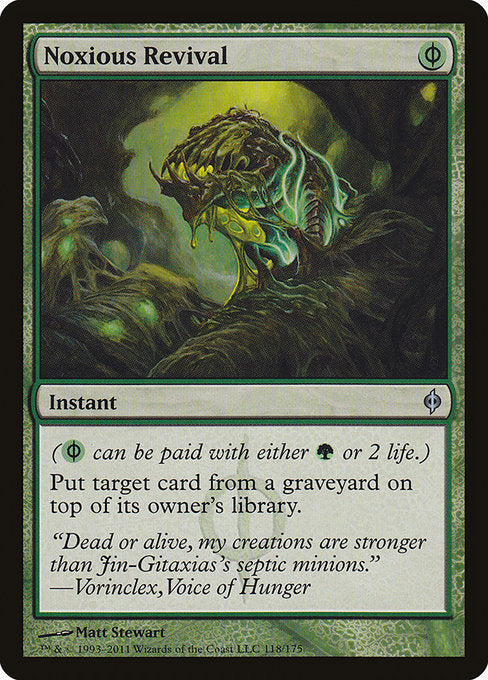 Noxious Revival (118) [New Phyrexia]