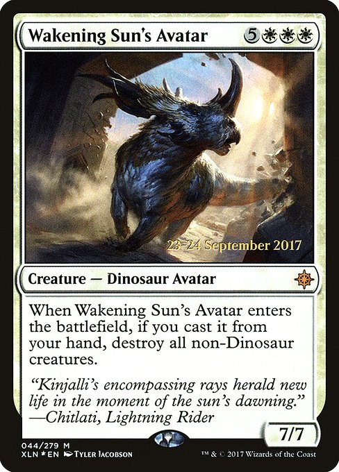 Wakening Sun's Avatar (44s) [Ixalan Promos]
