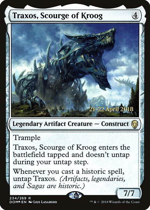 Traxos, Scourge of Kroog (234s) [Dominaria Promos]
