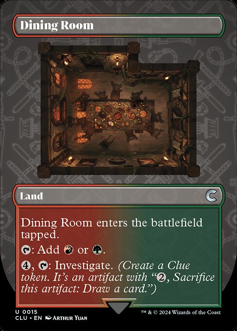 Dining Room (15) [Ravnica: Clue Edition] [Borderless]