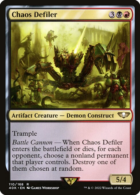 Chaos Defiler (110) [Warhammer 40,000 Commander]