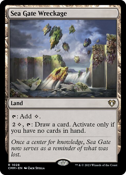 Sea Gate Wreckage (1028) [Commander Masters]