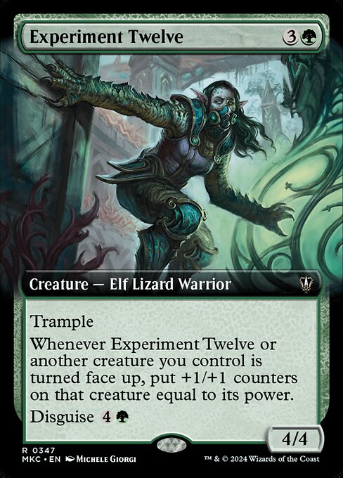 Experiment Twelve (347) [Murders at Karlov Manor Commander] [Extended Art]