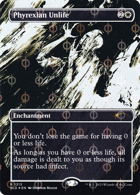 Phyrexian Unlife (1213) [Secret Lair Drop] [Borderless]
